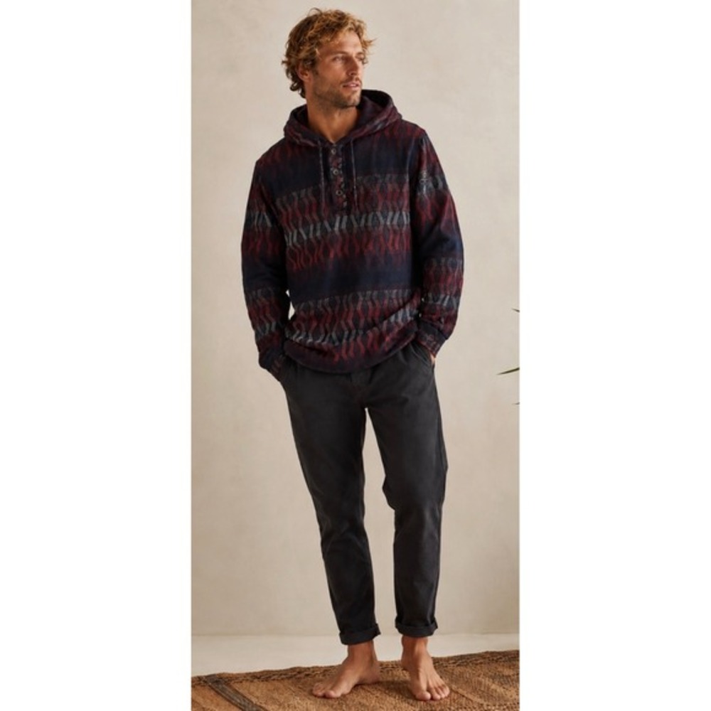 Vissla Men's Baja Hoodie Pullover Aztec Stripe Hooded Surf Sweater M
Skate cabin